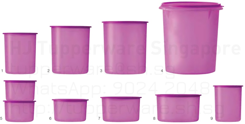 One Touch Topper Canisters