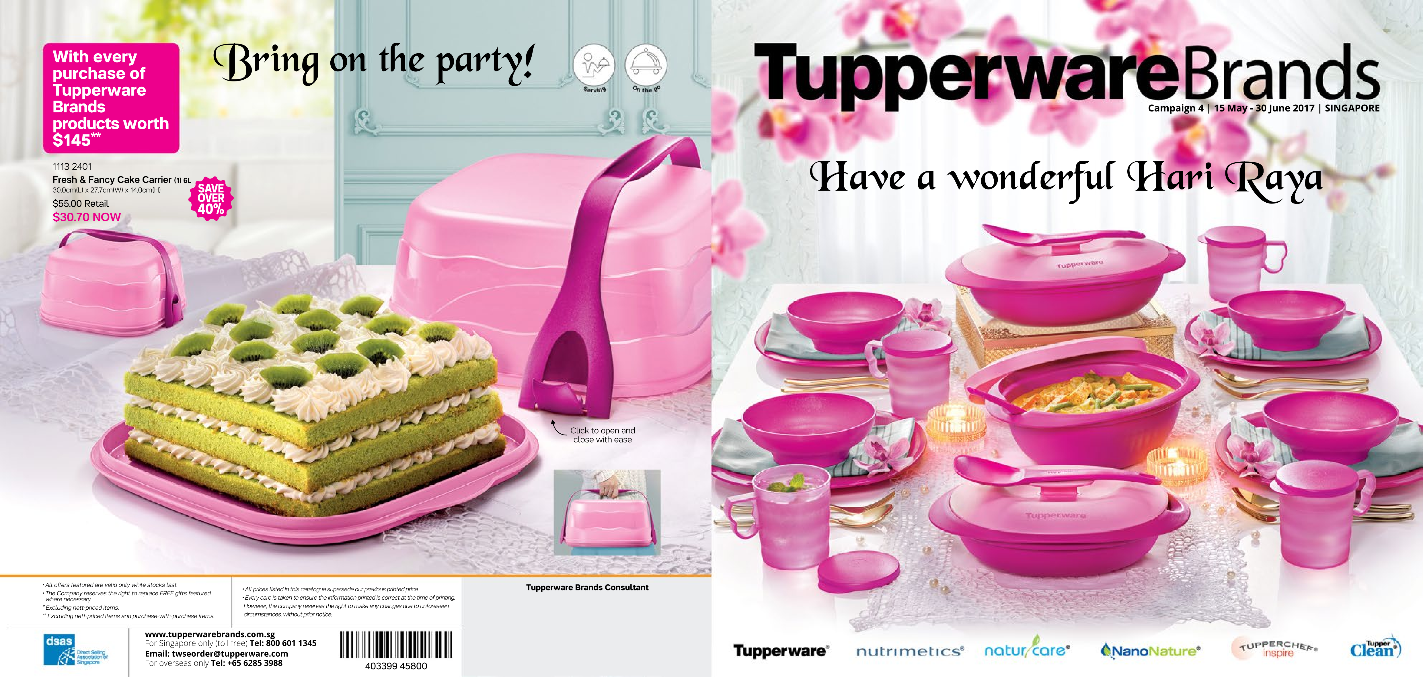 May - June 2017 Tupperware Catalogue - Buy Tupperware in Singapore