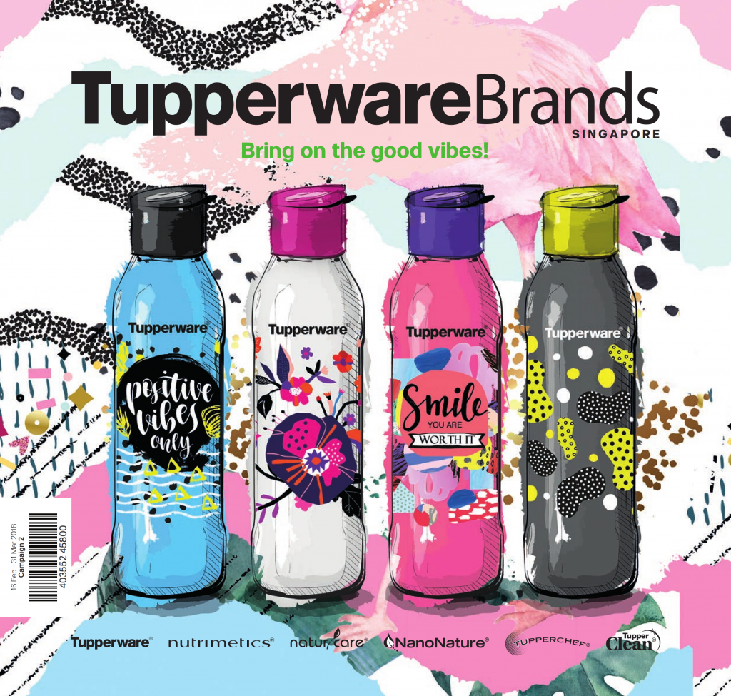 Tupperware Singapore 2018 February March Product Catalogue